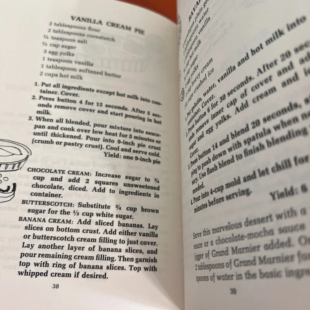 Vintage 1973 Waring Blender Cookbook‎ The Pleasure of Blending 14 Speed Recipes